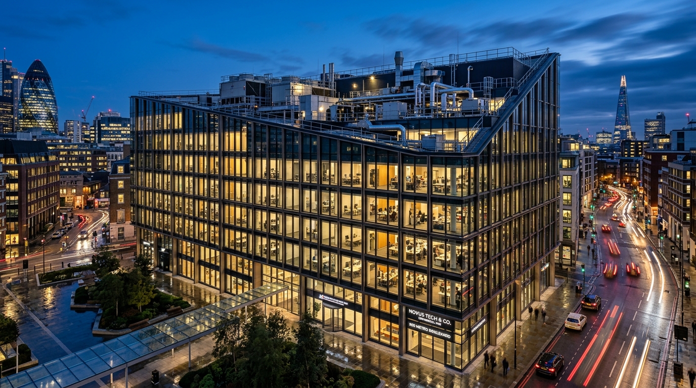 Skyline Corporate Tower — 50-story commercial office complex with full MEP design by ICG Engineering
