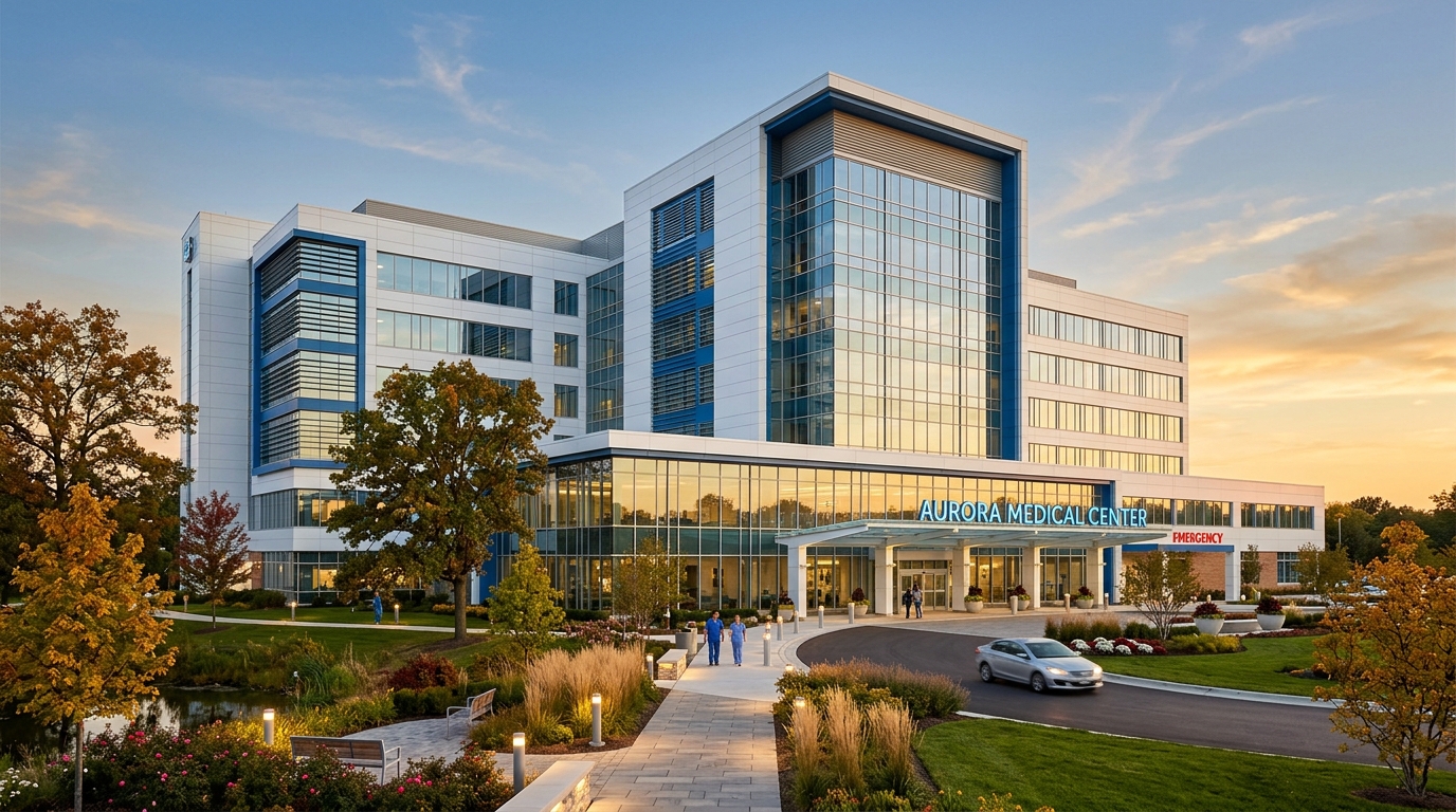 Metro General Hospital — 300-bed hospital with critical MEP systems designed by ICG Engineering